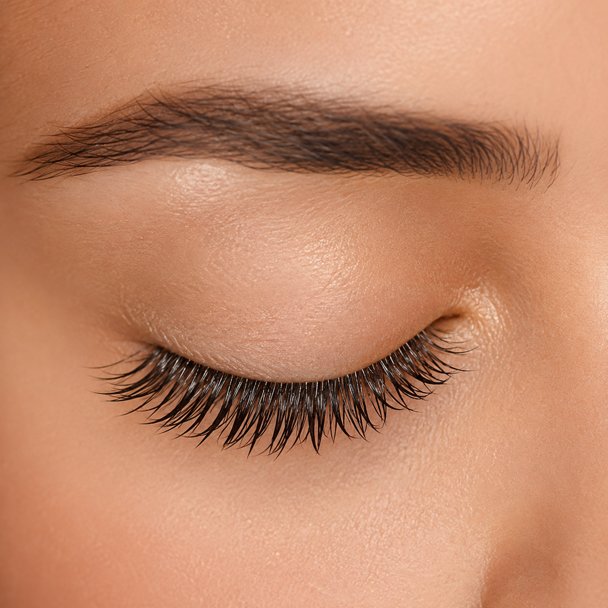 Wet Lash Set example